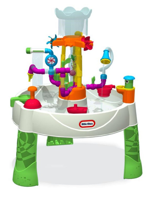 Little Tikes Fountain Factory Outdoor Water Table & Reviews Wayfair